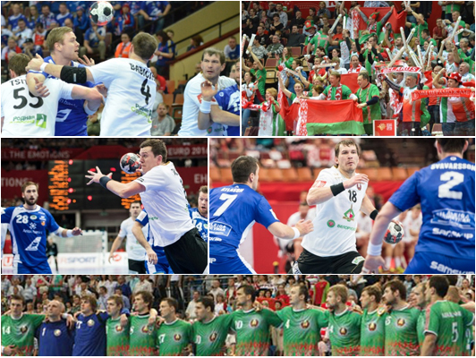 Мужская национальная сборная Беларуси по гандболу в финальном раунде Чемпионата Европы!